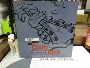 G3P｜無傷！【 LP / BLUE NOTE/KING JP MAT: 1/1 】GRANT GREEN（グラント・グリーン）「マタドール」