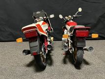 1/6 HONDA CB750-F CB1100R バイク プラモデル 1/12 SUZUKI GSX1100S カタナ など 完成品 ジャンク 10台 まとめ _画像7