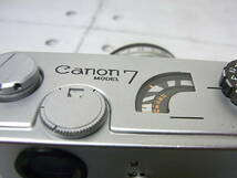 Canon７　レンジファインダーカメラ 　キヤノン７　USED_画像6