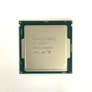 K5070463 INTEL XEON E3-1220V5 3.00GHZ CPU 1点【中古動作品、複数出品9】