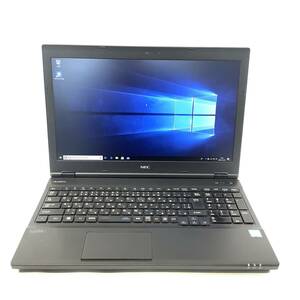 K51130160 NEC パーソナルコンピューター VKM17X-2 1点 i5-8350U/8GB メモリ/256GB SSD 15.6インチ【中古動作品 AC付き】