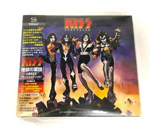 5029【中古品】CDアルバム　KISS　地獄の軍団　45周年記念　デラックス・エディション　ロック　2021年最新リマスター