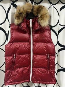 MARK&LONA Mark and rona Mark &rona down vest red red L