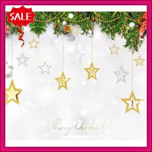 【在庫セール】クリスマス飾り 星型 オーナメント グッズ CHRISTMAS X’mas 飾り 装飾 幸せを運ぶ スター クリスマ