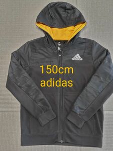 KIDS adidas　アディダス　フリース　パーカー　150cm