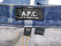 A.P.C. アーペーセー STANDARD　デニムジーンズ　赤耳　W30_画像3