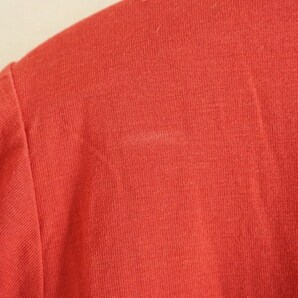#anc ビスケー BCami カットソー 9 赤 七分袖 ロゴ レディース [846729]の画像5