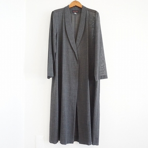 #anc Yoshie Inaba YOSHIEINABA jacket gray long coat thin lady's [846723]