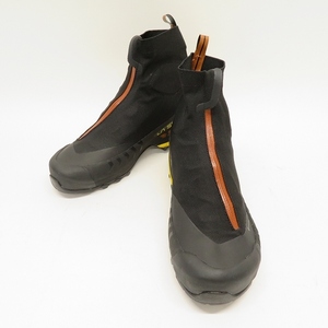 #ans エルメネジルドゼニア ErmenegildoZegna×La Sportiva TxTop ショートブーツ 44 黒系 ハイキング メンズ [828547]