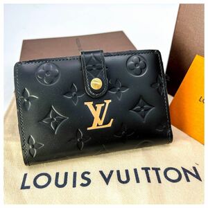 1円~ルイヴィトン LOUIS VUITTON A4726 がま口財布 ポルトフォイユ ヴィエノワ 小銭入れ 人気ヴェルニ モノグラム 二つ折り 