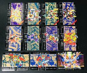 SDガンダム外伝 カードダス SUPER BARCODE WARS 付録限定 キング キャプテン 武者 PPカード カードゲーム 1990年代 当時物 ⑧