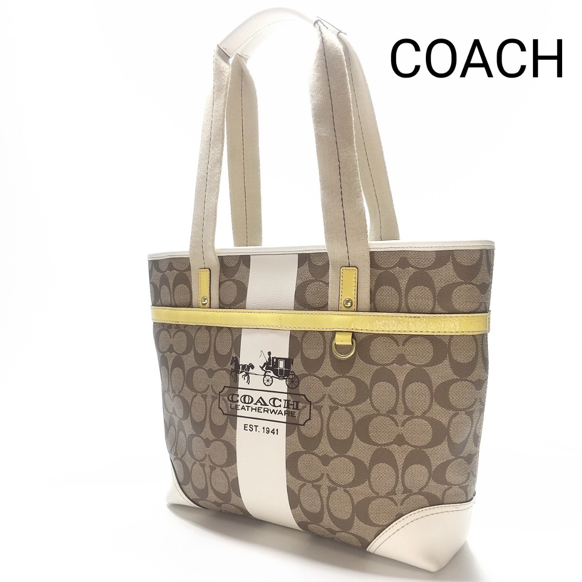 2023年最新】Yahoo!オークション -コーチ coach トートバッグ