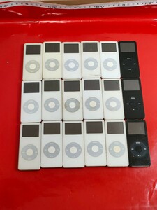 音楽　APPLE A1199 18台　セット　iPod Apple nano classic アップル mini　ブラック　ホワイト　まとめ　2GB 4GB