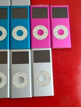 音楽 iPod　APPLE A1199 iPod nano 16台　動作未確認　第2世代　2GB 4GB　セット　まとめ_画像3
