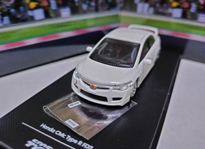 ★Hobby64 1/64 ホンダ Mugen Civic Type R FD2 ホワイト