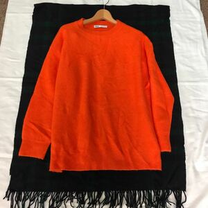 ZARA ウール羊毛混　着丈72cmニット セーター 