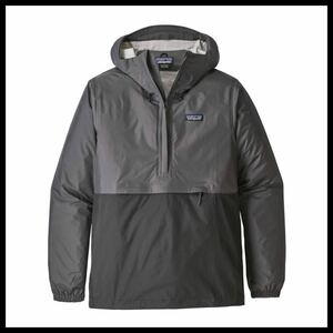 [Бесплатная доставка] Patagonia Men's Trent Shell Pull Omen Men's FGE (Forge Grey)