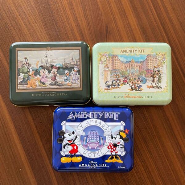 ディズニーホテル アメニティ缶セット