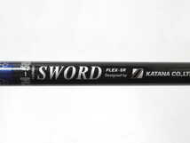 [no3 BY5989] KATANA GOLF カタナ ゴルフ SWORD TM-550 3W フェアウェイウッド / フレックスSR_画像9