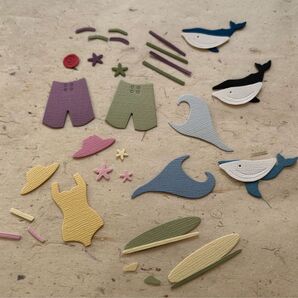 お得!ペーパークラフト 夏 3ページ分