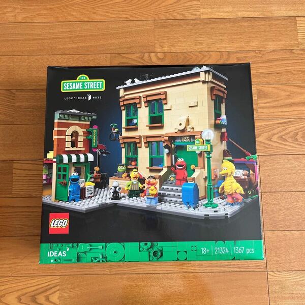 レア★送料無料【新品未開封】正規品 レゴ LEGO 21324 Ideas 123 Sesame Street セサミストリート 123番地