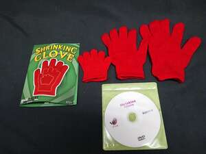 【G321】Shrinking Glove　小さくなる手袋　MAGIC　MAKERS　ギミック　DVD　マジック　手品