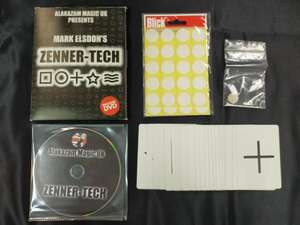 【G351】ZENNER-TECH　ESP　トランプ　カード　クロースアップ　DVD　マジック　手品