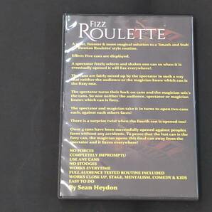 【D87】FIZZ ROULETTE 炭酸ルーレット Sean Heydon DVD マジック 手品の画像2