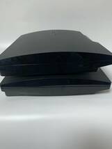 ★1円～ 簡易動作確認済み まとめOK PS3本体 CECH-2000A 2台 HDD 封印シール有 Sony PlayStation 3 プレステ3 ジェットブラック JET BLACK_画像3