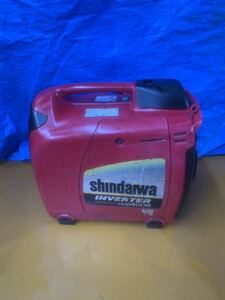 【中古】shindaiwa 新ダイワ　iEG1400M インバーター 発電機　INVERTER