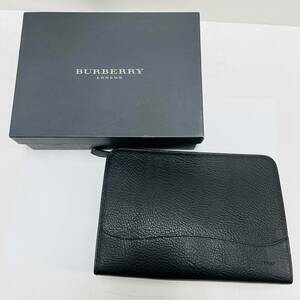 13625/ BURBERRY クラッチバッグ バーバリー 箱付き