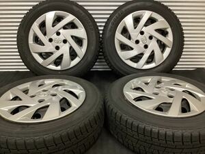 ■トヨタ純正スチールホイールアクア[15インチ5.5J4穴PCD100+45]■YOKOHAMA ICEGUARD IG50PLUS[175/65R15]2020年製スタッドレス4本セット■