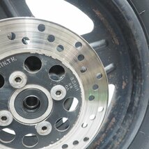 KSR80 純正リアホイール ディスク スプロケット 98年 最終型外し KSR-II KSR50 KSR110 ホイール wheel_画像4