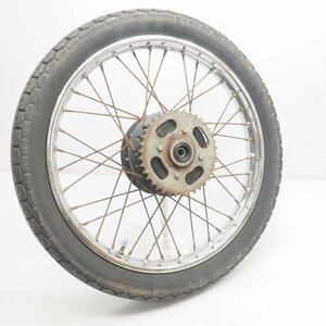 ハンターカブ110 当時 リアホイールCT110 1981～83年辺り DID 17x1.40 JD01 huntercub レストア用に wheel