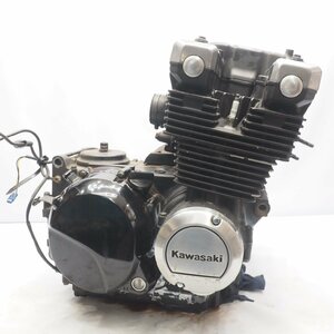 ゼファーχ エンジン ZR400C 98年 ZR400G3 ZEPHYRχ クランキングOK クランクシャフト セルモーター フライホイール