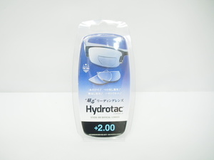 メガネに貼る＋2.00リーディングレンズ 視力補正用 レンズ シニアレンズHydrotacアウトス ハイドロタック サングラス