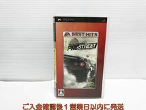 【1円】PSP EA BEST HITS ニード・フォー・スピード プロストリート ゲームソフト 1A0129-214yk/G1_画像1