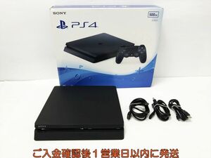 【1円】PS4 本体 セット 500GB ブラック SONY PlayStation4 CUH-2000A 初期化/動作確認済 プレステ4 H08-025yk/G4