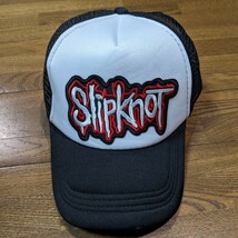 【最終】Slipknot メッシュキャップ キャップ帽子 スリップノット 野球帽 ブラック_画像2