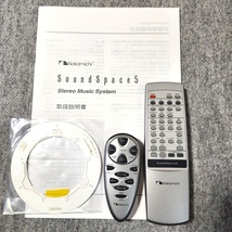 Nakamichi ナカミチ SoundSpace5 メインリモコン サブリモコン CDアダプター CDA-8 説明書 60s23-4070_画像1