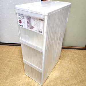 未使用 like-it スリムストレージ ミディストッカー MS-30 キッチン収納 255×465×830cm 吉川国工 170s23-4115