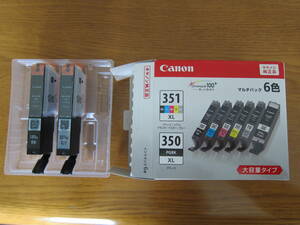 canon 純正インクカートリッジ BCI-351XL BK及びGY 各1個