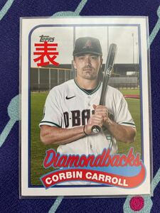Corbin Carrol Michael Harris 2023 topps archives 野球　トレカ　カード ダイヤモンドバックス　キャロル　ブレーブス　ハリス