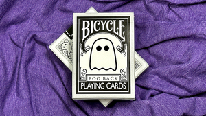 即決■Bicycle Boo Back Playing Cards (Grey)■バイシクル■