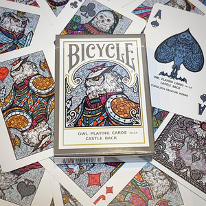 即決■Bicycle Owl Playing Cards (Ver.2.0)Castle Back■バイシクル■