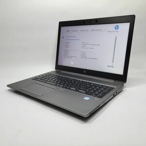 ★訳あり★ HP ZBook 15 G6 [Core i7 9750H 16GB 512GB+3TB 15.6 -] 中古 ノートパソコン (2631)