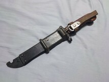 銃剣 バヨネット 6kh3 AK 刀身カット安全品 ソ連 ロシア ナイフ 無可動_画像2