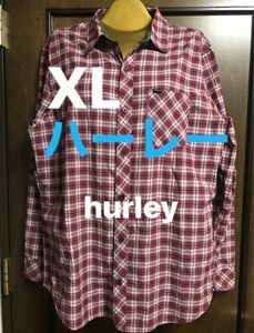 Hurley ハーレー長袖シャツ　古着 長袖シャツ