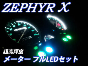 ★ゼファーχ 超高輝度 メーターフルLEDセット Zephyrχ 白色