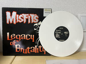 MISFITS / Legacy of Brutality : White Vinyl (1986) 限定500枚【送料込み】